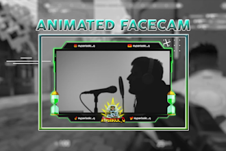 make pro facecam webcam for twitch or kick streamers