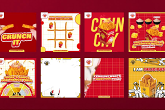 create design restaurant flyers or posts, and food menu with very fast delivery