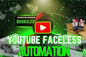 create top 10 faceless youtube cash cow automation videos, reels, shorts, tiktok