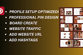 design pinterest pin and board for your website traffic