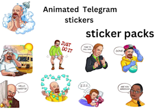 create crypto telegram crypto sticker pack animated telegram sticker meme coin