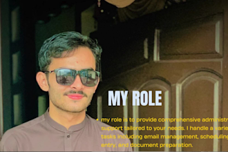 be your professional admin , personal virtual assistant