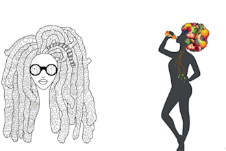 create empowering designs for african american illustration