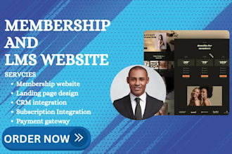 build ultimate wordpress membership website, lms website, subscription website