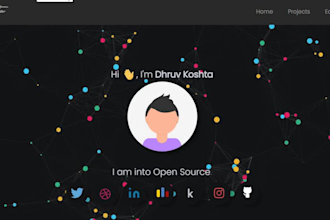 create responsive websites using HTML, CSS, js, react js