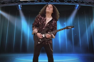 play electric guitar for your project in rock, metal, or pop