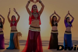 do design ai  animated music visuals and 3d video clip