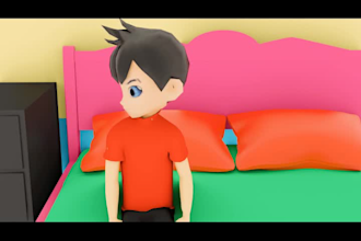 rig, animate or render your 3d model in blender