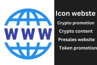 create a presale website and ico smart contract