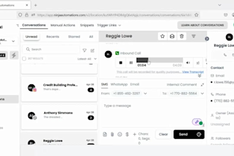 build ai call agent to book credit repair appointments and generate hot leads