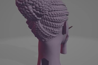 sculpt 3d character models or props for games or 3d printing