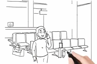 create commercial whiteboard animation explainer videos, youtube content and ads