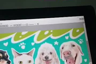 make a beautiful custom portrait for you and your pet