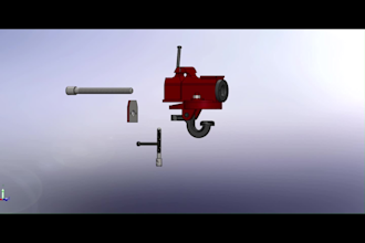 create professional solidworks 3d models and assemblies