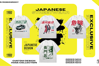 design streetwear japan style graphic