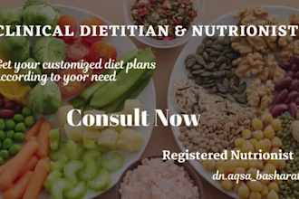 be your own nutritionist and dietitian