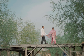 edit cinematic, prewedding, western wedding, travel video