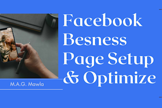 create facebook business page and customize