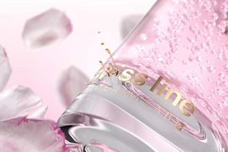 make a realistic cgi 3d perfume product video, vfx fragrance bottle animation