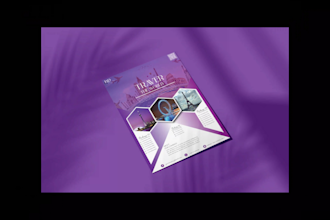 do the professional, corporate flyer design