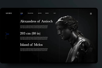 3d animated website interactive 3d website 3d spline threejs 3d webflow website