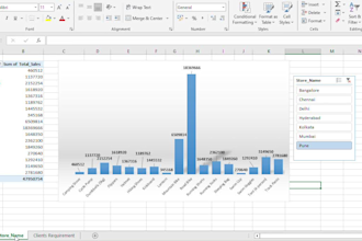do excel data clean, format, analysis, slicers, pivot tables