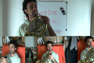 write a brass ensamble arrangement for your song