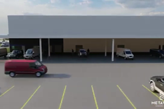 do 3d warehouse design commercial facility industrial store