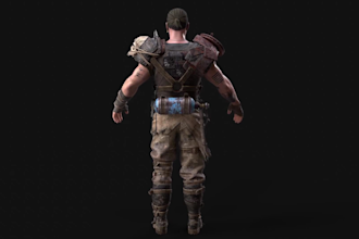 fix 3d unity,ue5 character rigging issue, turn 2d to 3d character, morph, uv map