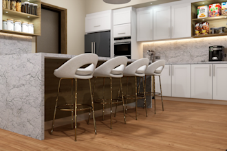do 3d kitchen design and 3d rendering