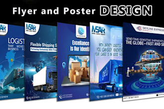design custom flyers and posts to promote your business