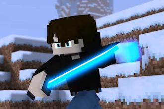 create 3d minecraft animations for your youtube channel