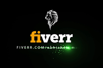 create lightning strike logo animation