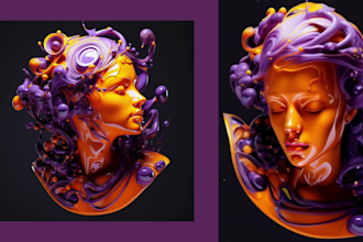 create ai album cover art and spotify canvas animation