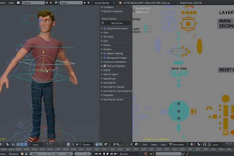 fix 3d model,3d rigging,iclone rig,mocap,face expresses,rokoko rig,3d animation