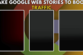 make unique and attractive google webstory to boost traffic
