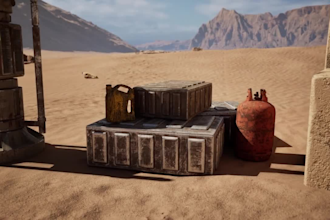 unreal engine open world landscape, vr game world, game level design, cutscenes