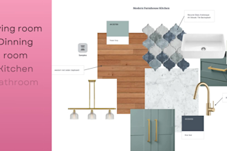 personalize your interior mood board, floor plan and  shopping list