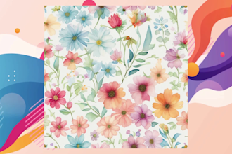 design watercolor patterns for print fabric textile