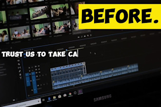 professionally clean edit fix  background noise reduction to improve your audio
