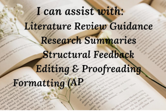 edit, format, and summarize research papers, theses, and academic writing