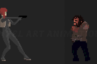 make nsfw pixel art animation pixel art character sprite sheet video game art
