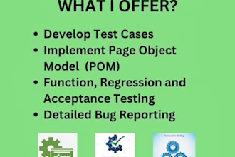 help in automation testing by using playwright, cypress and selenium