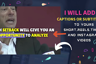 add captions on youtube shorts instagram reels tiktok videos