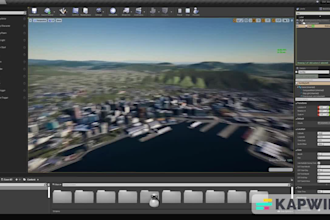 do 3d roads, buildings, bridge, infrastructure prototype, modeling and animation