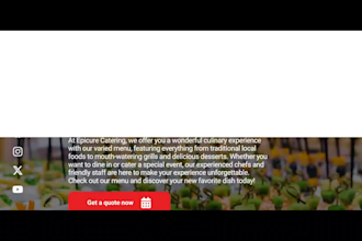 create modern restaurant website that attract more customers