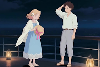 2d music video, 2d animated music video, cartoon animation, anime animation