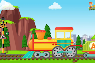 create kids learning videos