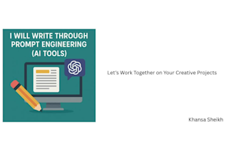 write content through prompt engineering