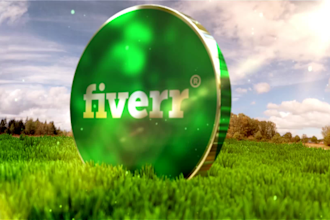 make an awesome 3d nature logo